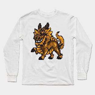 Pixel Dragon Long Sleeve T-Shirt